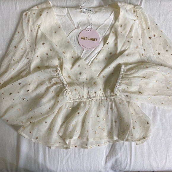 Star Long sleeve Blouse (New) 💫 - Picture 7 of 8